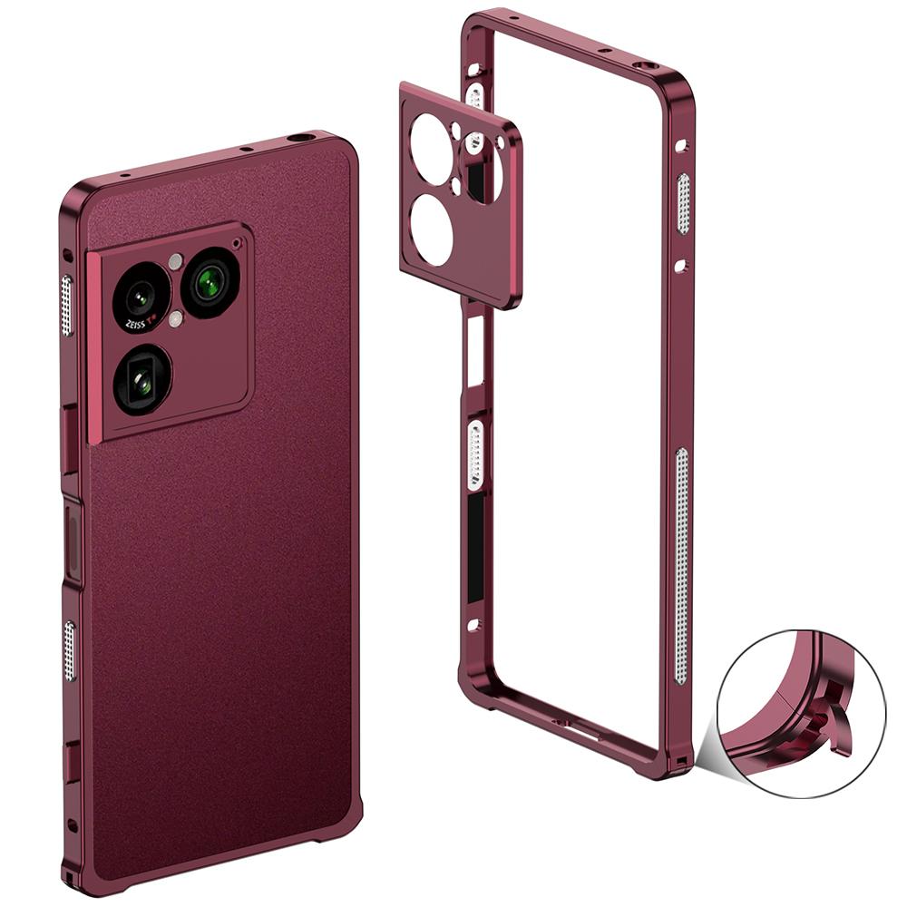 For Sony Xperia 1 VIII Detachable Metal Camera Protect Ultra-Thin Case For Sony Xperia1 VIII Metal Frame Shockproof Cover Bumper