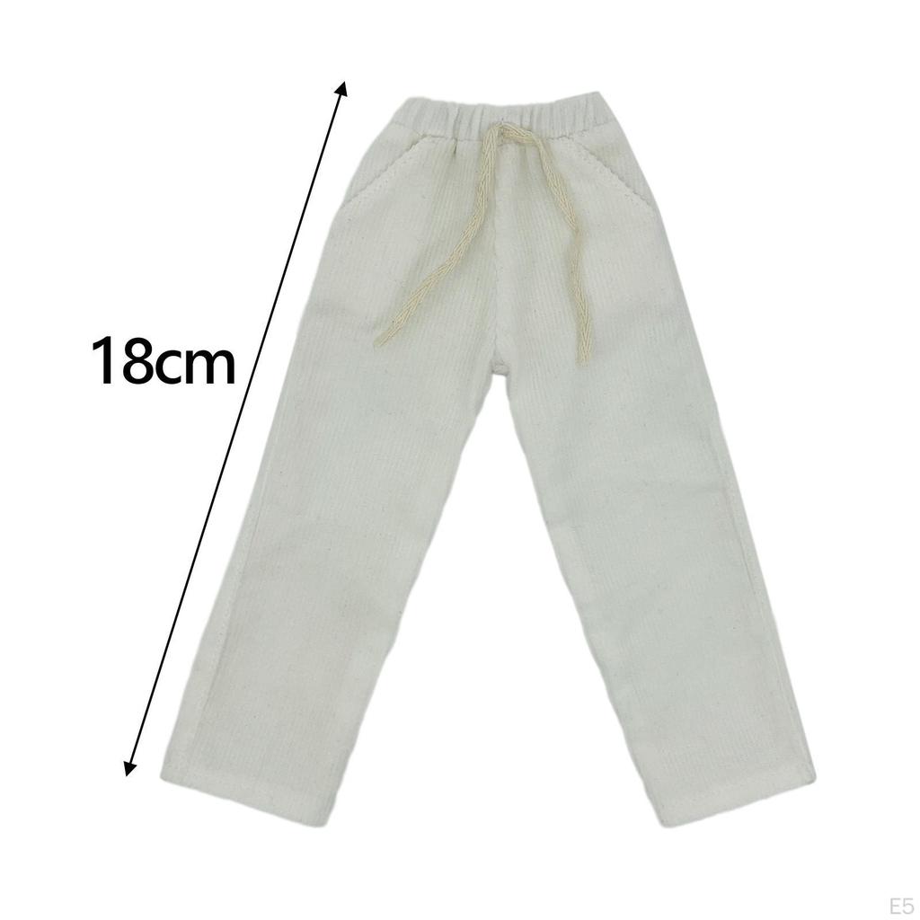 1/6 Action Figure Pant Handmade Doll Clothes Cloth Trendy Loose Long for 12in