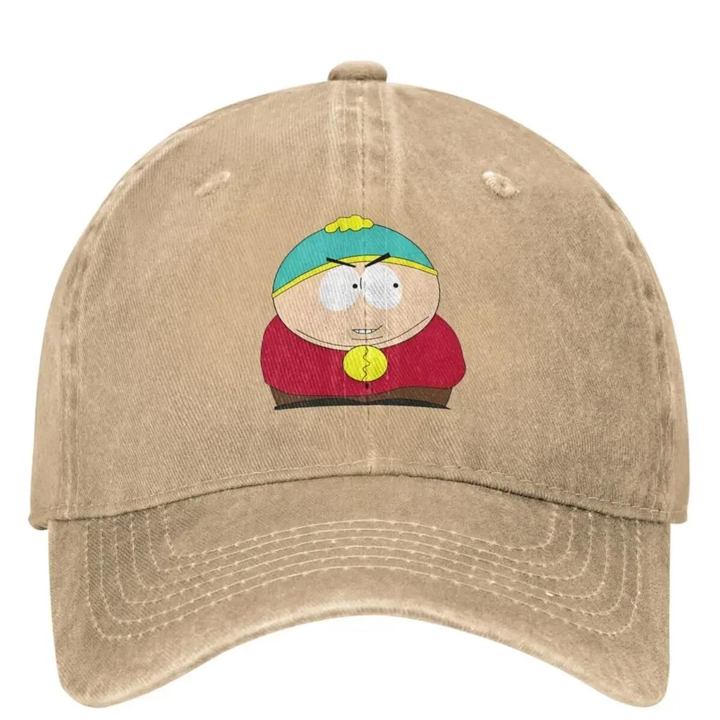 Eric CartUnisex Baseball Cap Souths Cartoon Parks Casual Unisex Teens Hip Hop Hats Sunscreen Running Hippie Snapback Cap