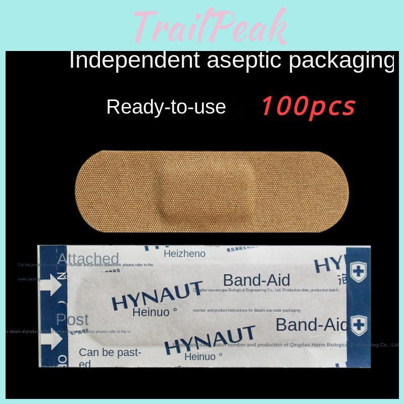 Wound Bandaid Hemostatic 100pcs Boxed Portable Disposable Tape Breathable Bandaid