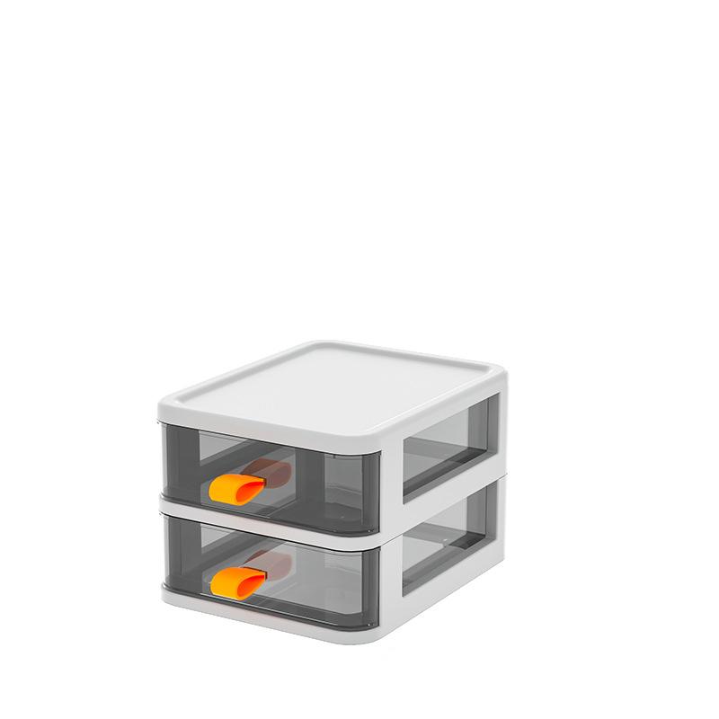 

Cosmetics Drawer Style Storage Box Desktop Stationery Book Storage Rack Lipstick Dressing Table Stackable Dustproof Storage Box