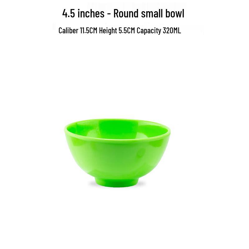 A3 Melamine Round Soup & Noodle Bowls, 10-Pack
