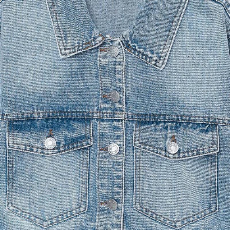 European & American Retro High Street Women's Casual Denim Jacket