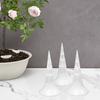 10Pcs Planter Aeration Tubes, Flower Pot Irrigation Spikes Prevent Overwatering, Plant Ventilation Tubes for Indoor Outdoor Potted Plants