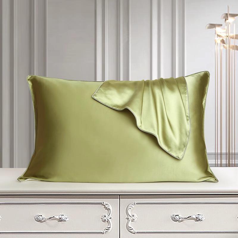 30 Momme Mulberry Silk Pillowcase for Smooth Hair (Double-Sided, Latex Core)