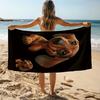 1 Stück Hund Print Handtuch Sport Schnelltrocknend Super Saugfähig Camping Handtuch Super Weich Leichtgewicht Fitnessstudio Schwimmen Yoga Strand Handtuch