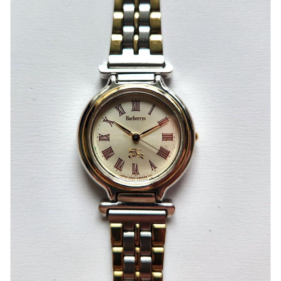 Used [Working Item] Burberrys Burberry Watch Combi Roman Citizen Manufactured