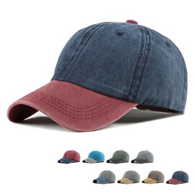 Cotton Patchwork Baseball Cap Men Women Outdoor Sun Hat Snapback Hat Sun Visor Hats Fishing Hat Peak Cap