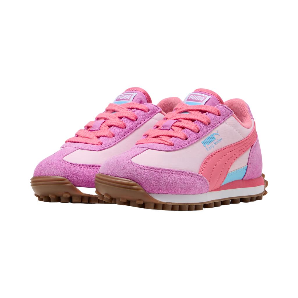 Puma Suede Easy Rider Color Block Fit Low Top Kids Training Shoes Kids sneaker 399716-19