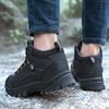 Large Size Men's Cotton Shoes High Top Hiking Shoes Mountaineering Boots Outdoor Shoes 39-48