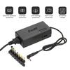 96W Universal Laptop Power Charger Adapter 8Pcs 12V to 24V Adjustable Portable Charger EU Plug