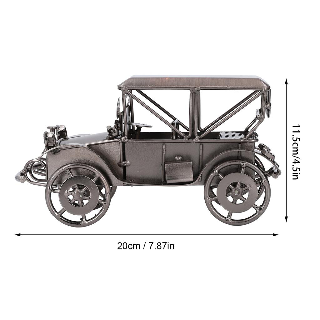 Antique Vintage Cars Model Industrial Design Decoration Creative Crafts Iron Retro Car Models For Home Decoration