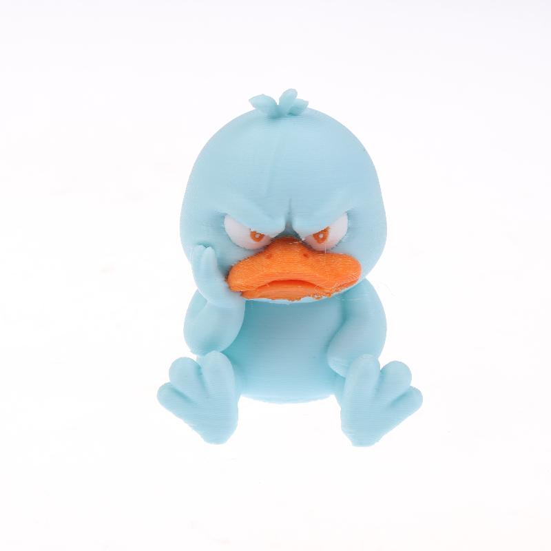 

3D Printing Angry Duck Statue Angry White Eyed Funny Duck Humorous Indoor/Outdoor Home Decoration And Car Decoration