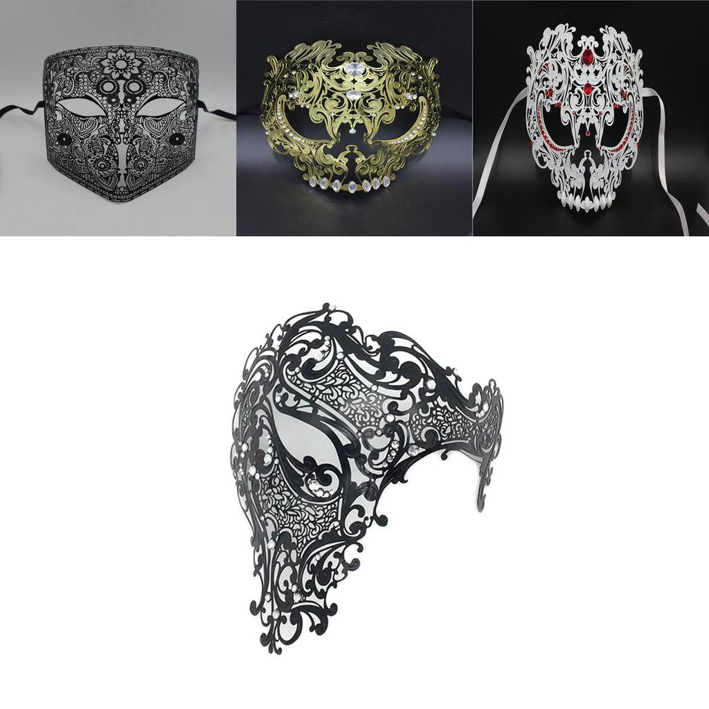 Stylish And Versatile Skull Shield Masquerade Mask For Any Occasion