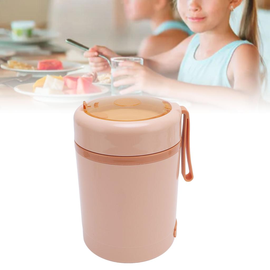 Electric Lunch Box Food Warmer 304 Stainless Steel 60C Constant Temp Lkproof 600ml USB Insulated Food Jar with Spoon for