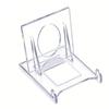 24PCS Adjustable Acrylic Display Easels Acrylic Plate Stand Display Holder Sturdy Book Stand for Home Office School