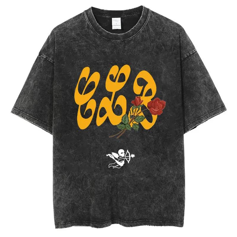 Rapper Drake Album Honestly Nevermind Graphic T Shirts Mens Womens Trend Hip Hop Loose Tshirt Fashion Vintage Washed Tshirts