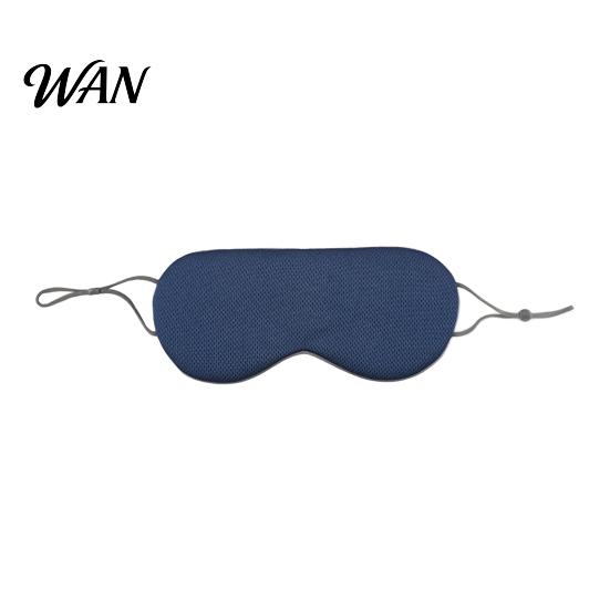 Breathable Sleep Cover Double-sided Eye Mask with Adjustable Ear Straps Men Women Light Portable Blocking Travel Naps Sleeping Blackout Blindfold