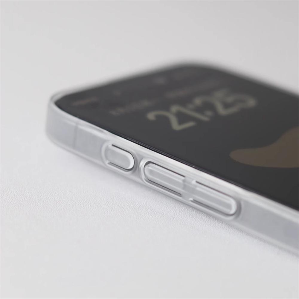 1.0 MM Ultra Thin Magnetic Translucent Matte Case For iPhone 17 16 15 Pro Max 14 13 12 Magsafe Wireless Charge Slim Hard Cover