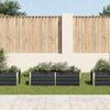VidaXL Lit surélevé de jardin Anthracite 160x40x45 cm Acier galvanisé