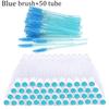 100 Stück Diamant Augenbrauenbürstenröhrchen Leer Wiederverwendbar Wimpern Mascara Stäbchen Hülle Austauschbare Kristall Wimpernbürste Staubdicht Make-up Werkzeug