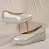 Women Fashion Wedge Heel Pumps 2026 Spring Summer Lightweight Platform Loafers Woman Soft Sole Comfort Casual Shoes Plus Size 42