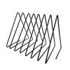 Nordic Style Iron Triangle Bookshelf Stand - Creative Desk Organizer for Books and Magazines