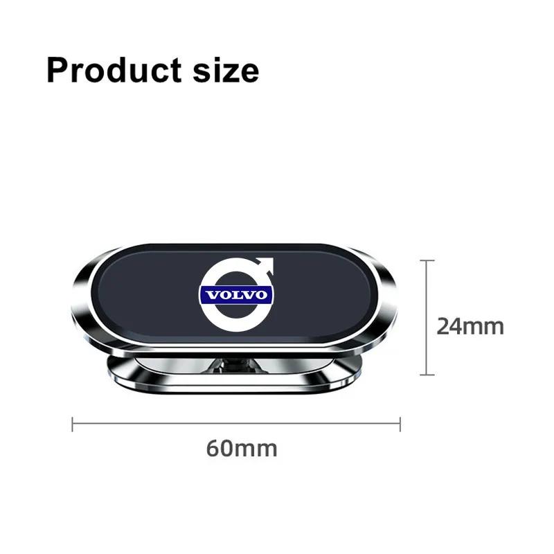 Magnetic Car Phone Holder Stand Mobile Cell Air Vent Magnet Mount GPS Support In Car For Volvo XC90 V90 V60 XC60 V40 XC40 XC70