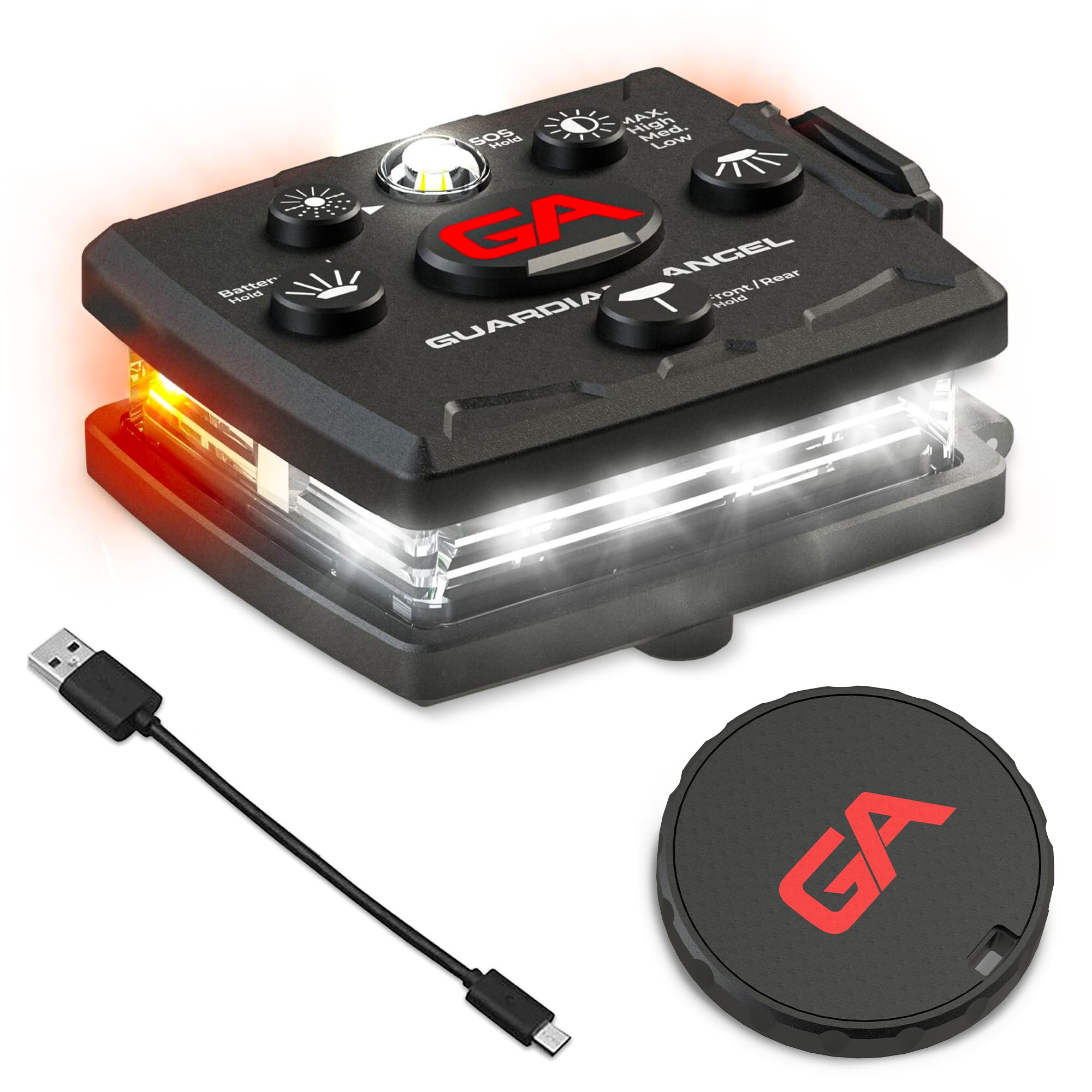 

Светодиодный маячок безопасности Guardian Angel Lighting Micro - Белый/Оранжевый.