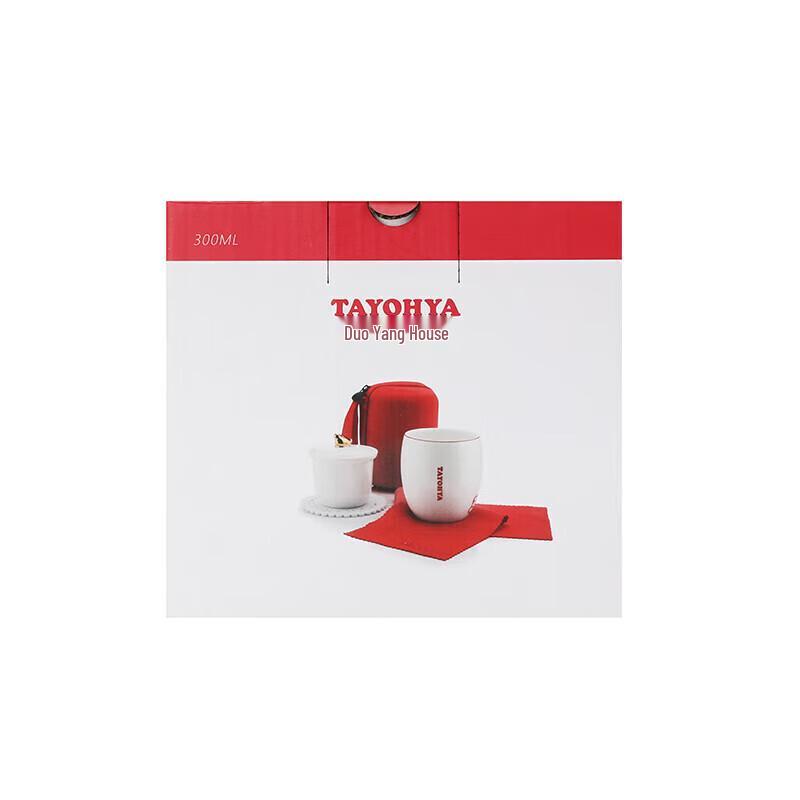 Peony Ceramic Travel Tea Set