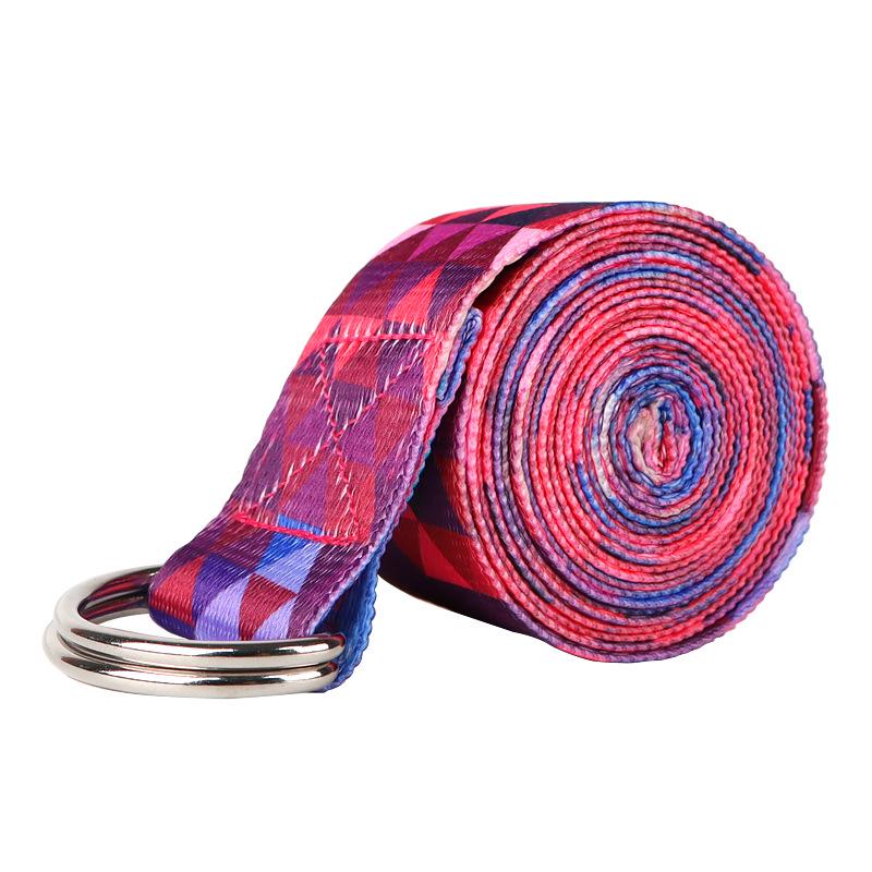 Iyengar Yoga Stretching Strap - Anti-Hunchback, Shoulder Opening, Non-Elastic.