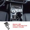 Per Kia Sportage NQ5   2024 ABS Pannello Copri Pomello Cambio Auto Console Centrale Adesivo Decorazione 2 Pezzi Accessori di Finitura
