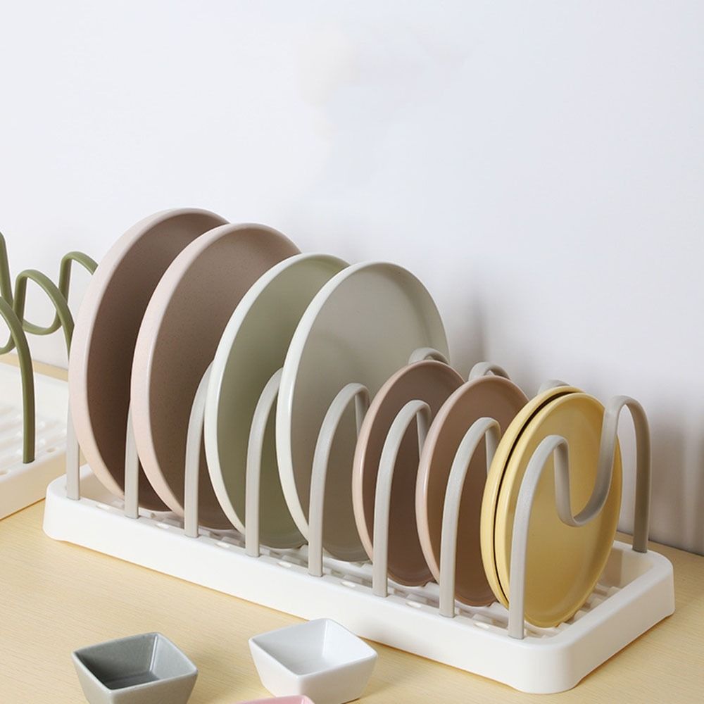 U-shaped Pot Lid Rack Adjustable Cutlery Storage Rack Multifunctional Pot Lid Holder  Kitchen