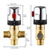 Präzise Temperaturstabilität 1/2 DN15 Messing Thermostatventile Thermostatische Mischventile für Hausinstallationen