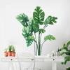 Große tropische grüne Pflanze Blätter Wandaufkleber Home Room Decor Palm Aufkleber