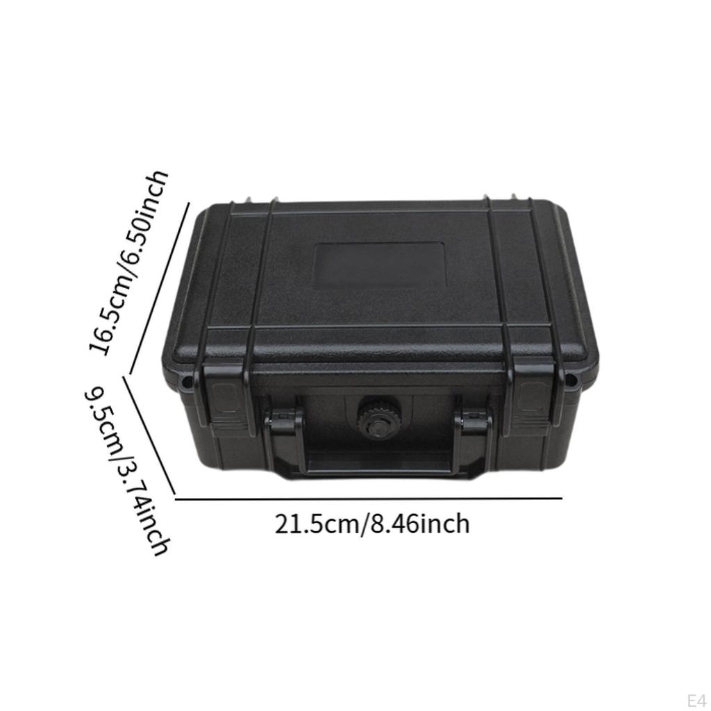 Instrument Storage Box Multi-Purpose Hard Case Carrying for Equipment Workplace Cameras Travel