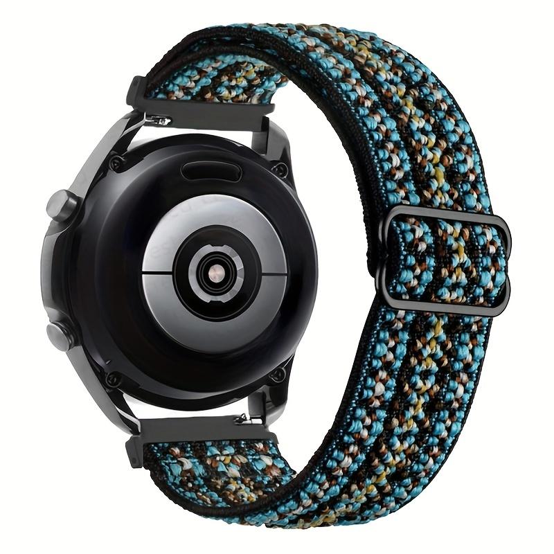 10 Pcs/Pack 20mm 22mm Stretchy Band Compatible with Samsung Galaxy Watch 5/4 40mm 44mm Watch 5 Pro 45mm Watch 4 Classic