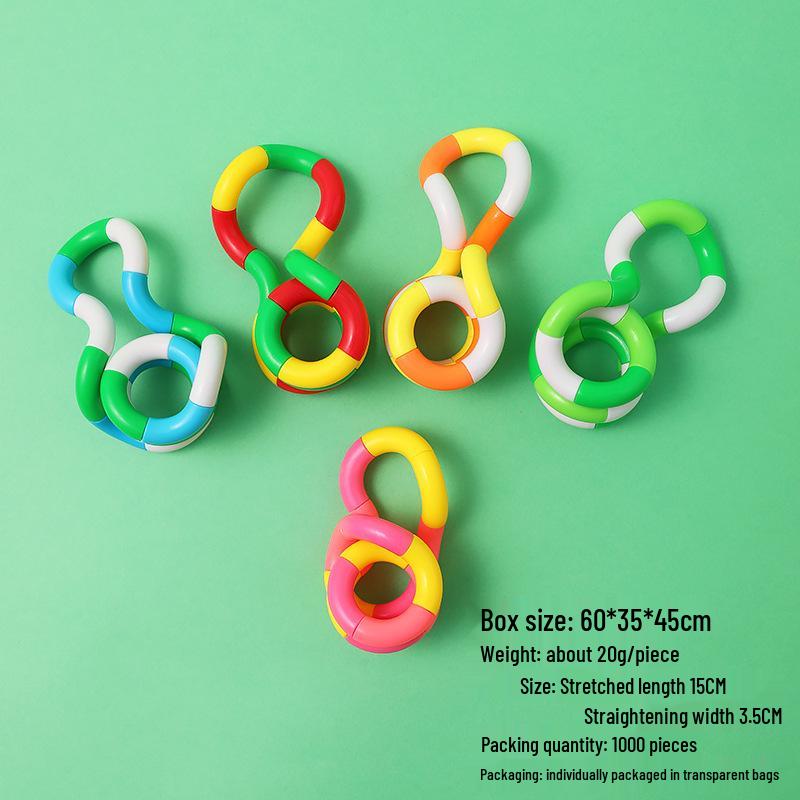 

Багатоцільова креативна мотузка-спіраль: Навчальна та розслаблююча іграшка для учнів та дітей