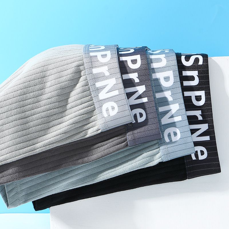 Men's Underwear Men's Cotton Boxer Shorts Men's Shorts Students' Comfortable Korean Version Short Underwear