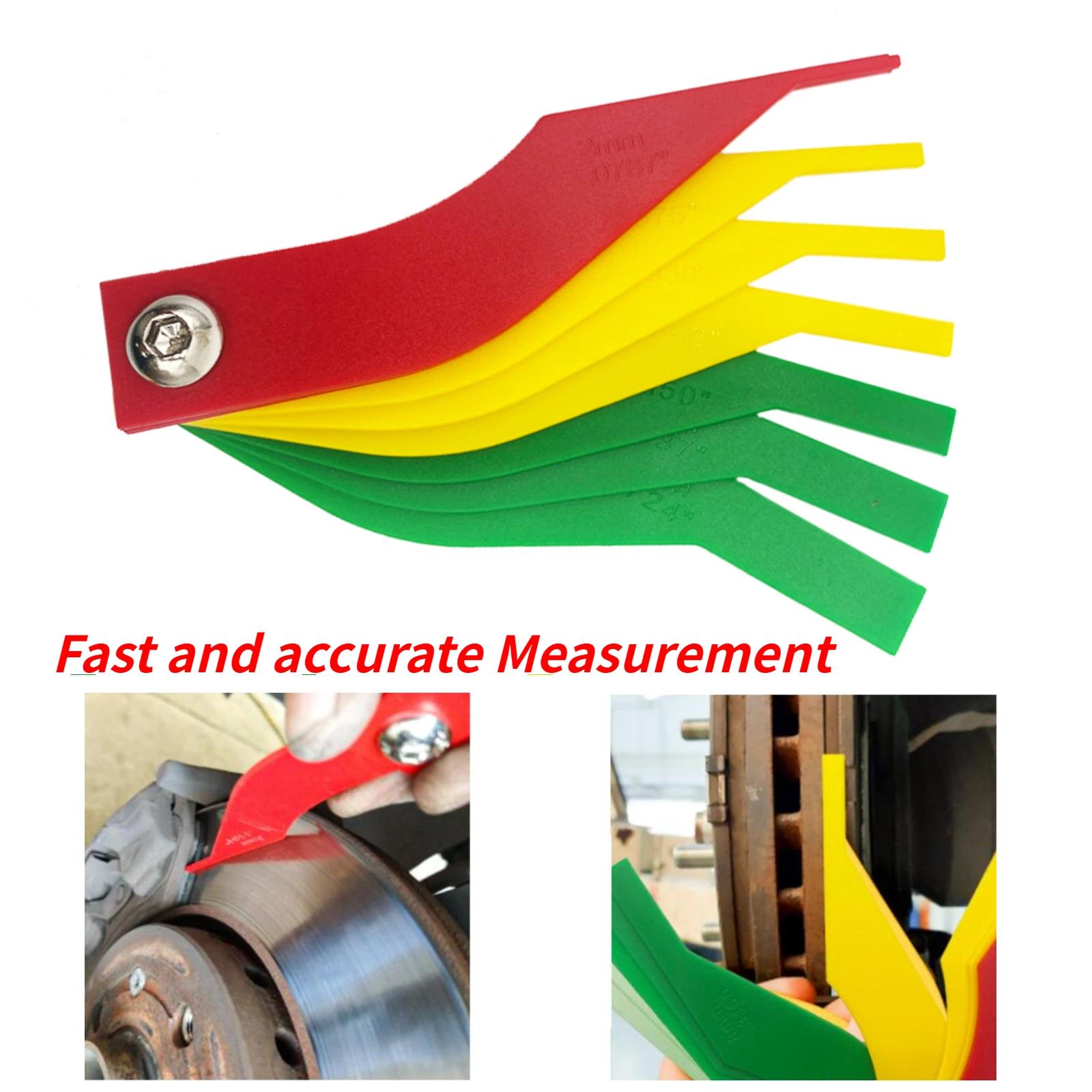 

Универсальный автомобильный измеритель толщины тормозных колодок линейка для измерения тормозных колодок испытательный инструмент диагностический инструмент для тормозов тестер автомобильные аксессуары