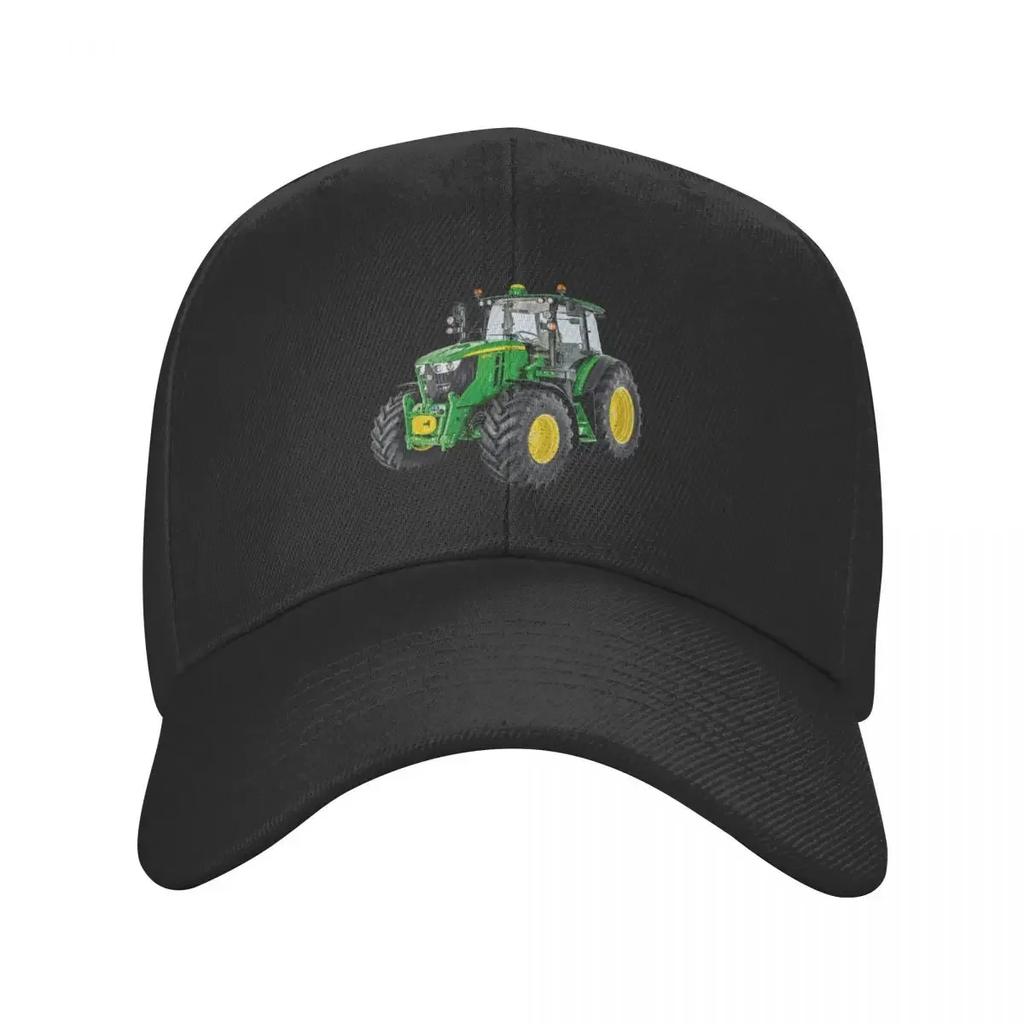 Custom Tractor Baseball Cap Sports Unisex Womens Adjustable Dad Hat Autumn Snapback Trucker Hats Summer Caps