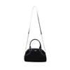 Biba Logo Leather Bowling Bag