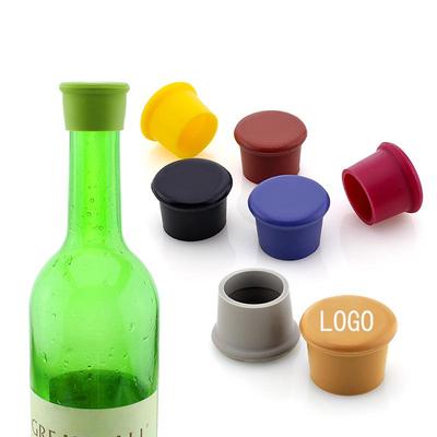 Tappo Ermetico in Silicone Ecologico per Bottiglie di Vino e Birra - Tappo di Chiusura in Gomma Rossa con Coperchio Mantenimento Freschezza.
