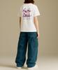 MONSTER REPUBLIC Vintage Circle Logo Mix Red T-Shirt White_8107