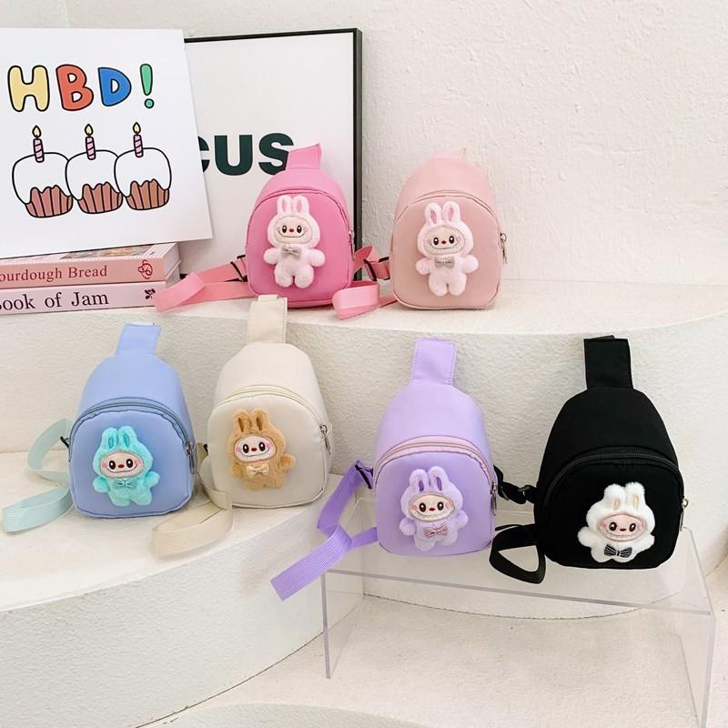Single Rabbit Shoulder Crossbody Bag For Kids Lightweight Cartoon Gift