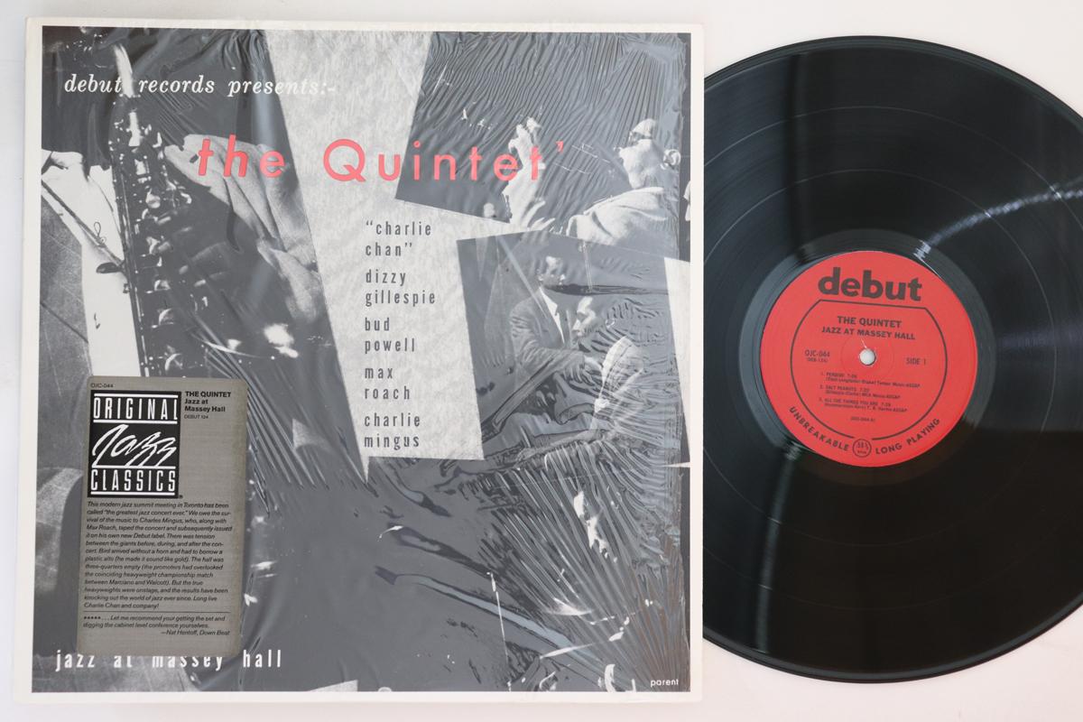

LP Record QUINTET - Jazz At Massey Hall OJC044 ORIGINAL JAZZ C 1983 US Jazz Used