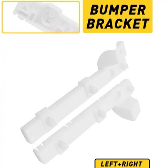 

2pcs Front Right & Left Bumper Bracket Fit 2008-17 Mitsubishi Lancer Except Evo