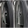 Window Lift Switch Cover Trim For Kia Sportage NQ5 -2024 2025 Carbon Fiber ide Door Armrest Frame Interior Accessories