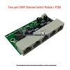 Five-Port Gigabit Industrial Network Switch Module for Monitoring