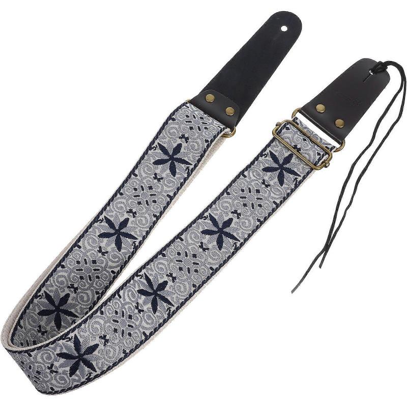 Bass Guitar Strap For Guitarists Adjustable Multi-Function Instrument Safety 1 Set Practical Design